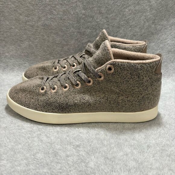 Allbirds Wool Pipers Mid Men's Size 11 Grey Sneakers WPM Athletic Running Shoes - Picture 1 of 8